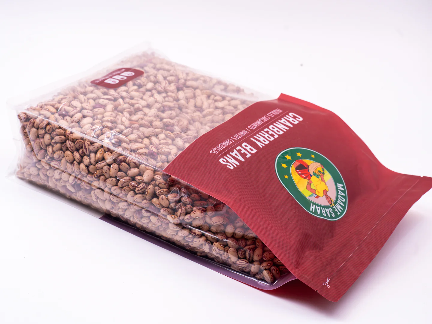 Dried Cranberry Beans | Frijoles Cargamanto | Haricots Canneberges - Image 4
